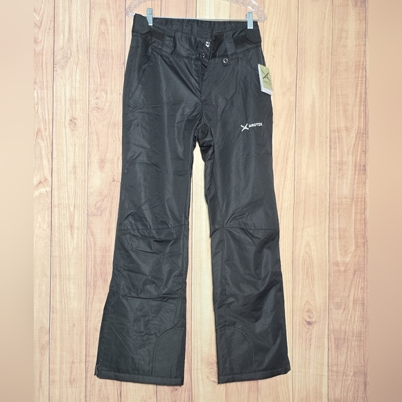 Arctix Womens Blk Insulated Snow Pants Zipper Leg  Size Small (4-6) NWT - Picture 1 of 16